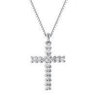 Necklace Demetra Woman ESSENTIAL in White Gold Diamante 530.016.W.A1